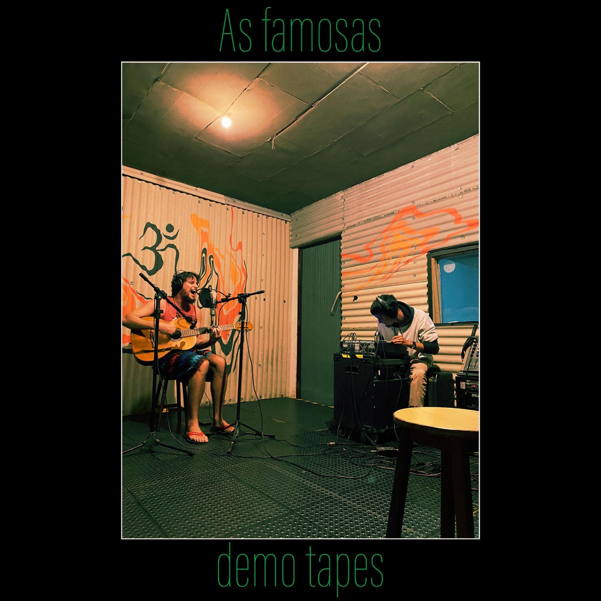 Demos acústicas de 'As famosas' by Guga Figueiredo album cover