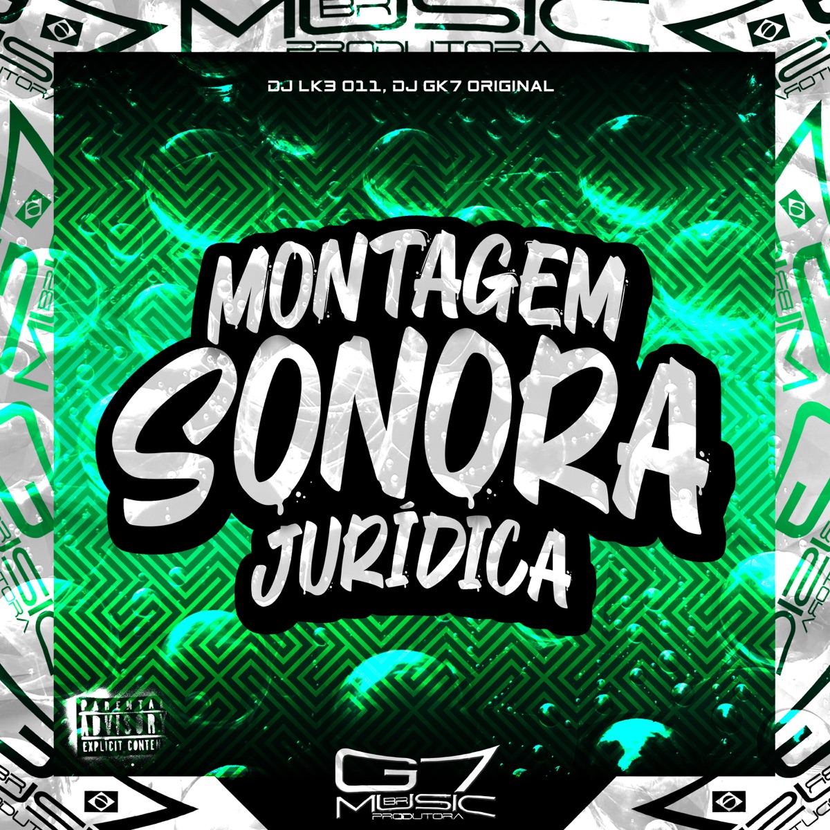 Montagem Sonora Jurídica - Single by DJ LK3 011 & DJ GK7 ORIGINAL album cover