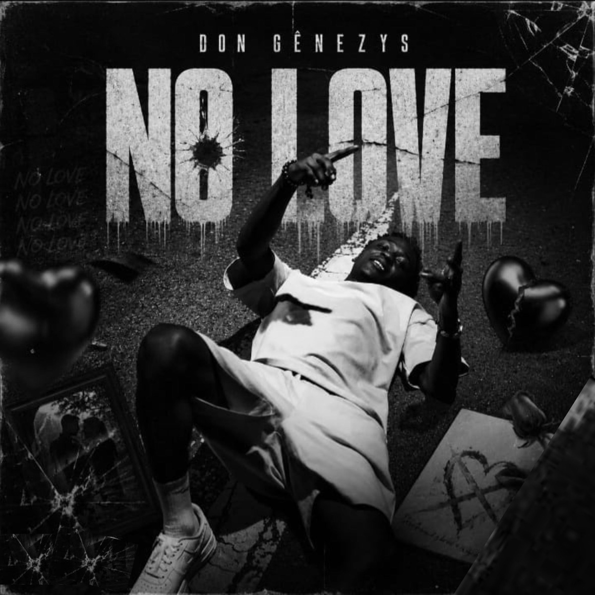No Love - Single by Don Genezys album cover