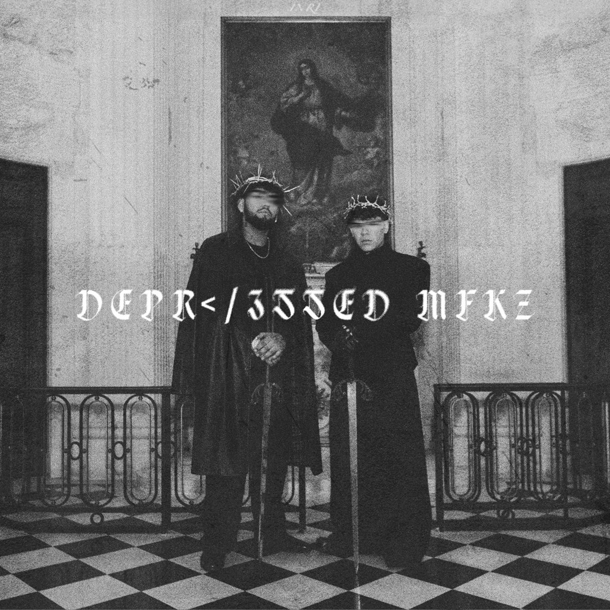 DEPR</3$$ED MFKZ by Junior H & Gael Valenzuela album cover artwork