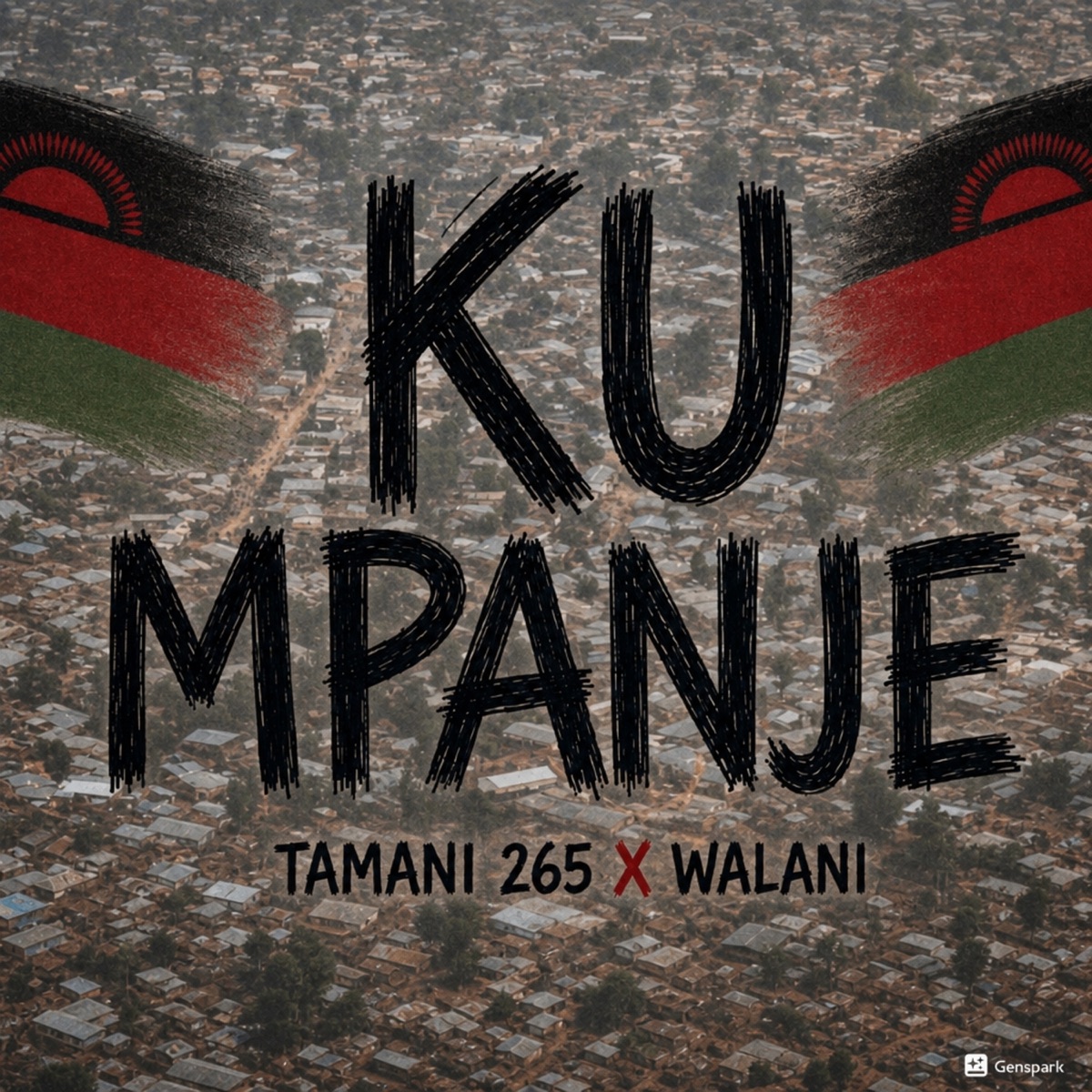 Ku Mpanje - Single by Tamani 265 & Walani album cover