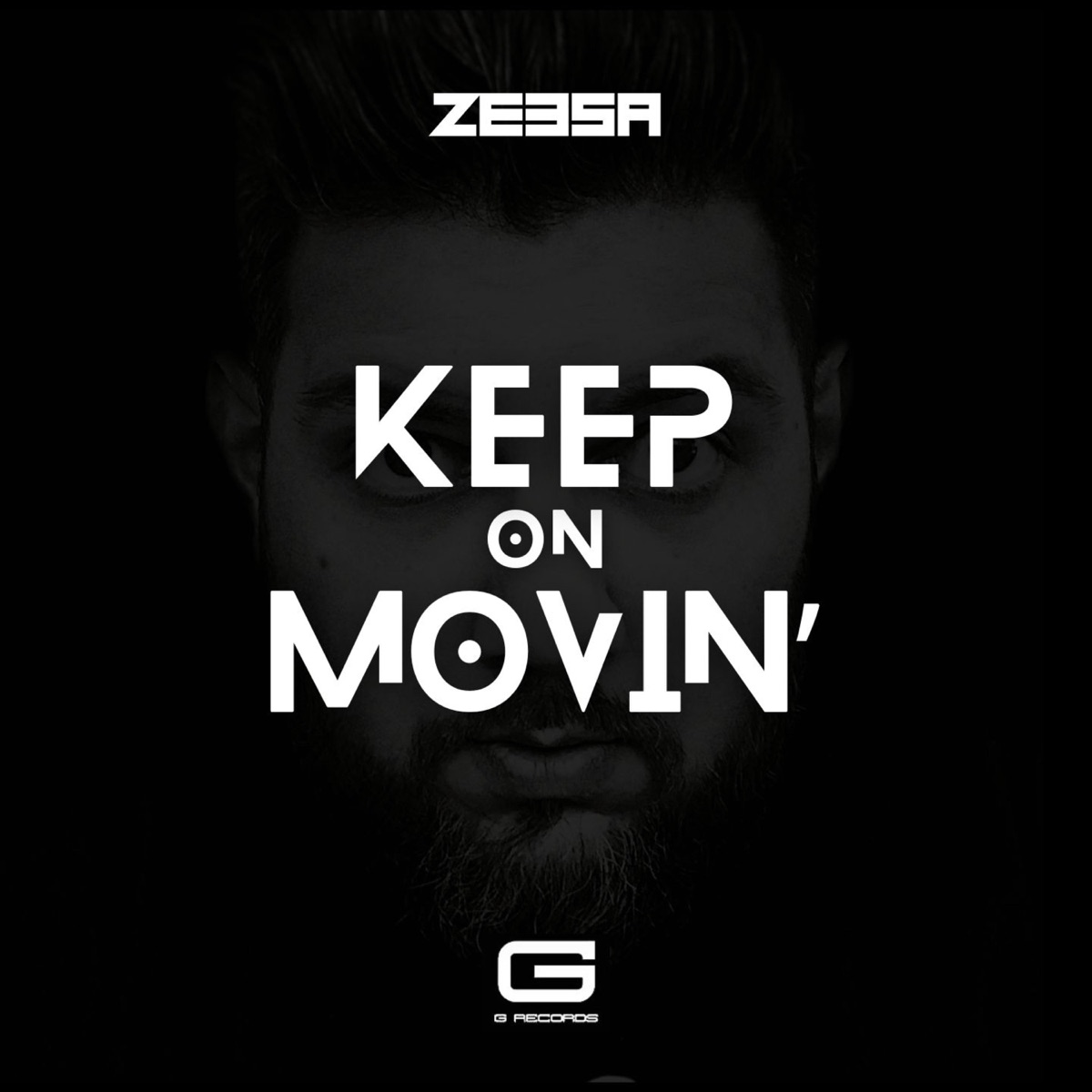 Keep on movin (Jackin House remix) - EP by Zeesa album cover