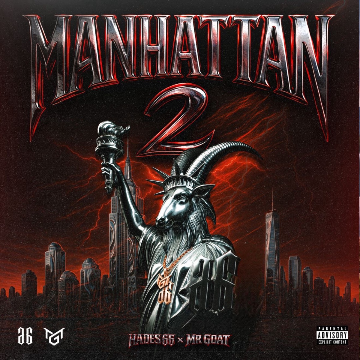 Manhattan II - Single by Hades66 album cover
