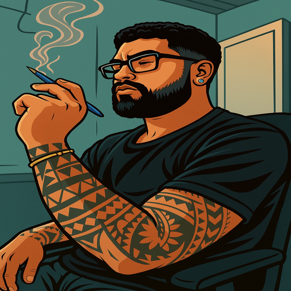 O Novo Dono da Caneta - EP by Baldez album cover