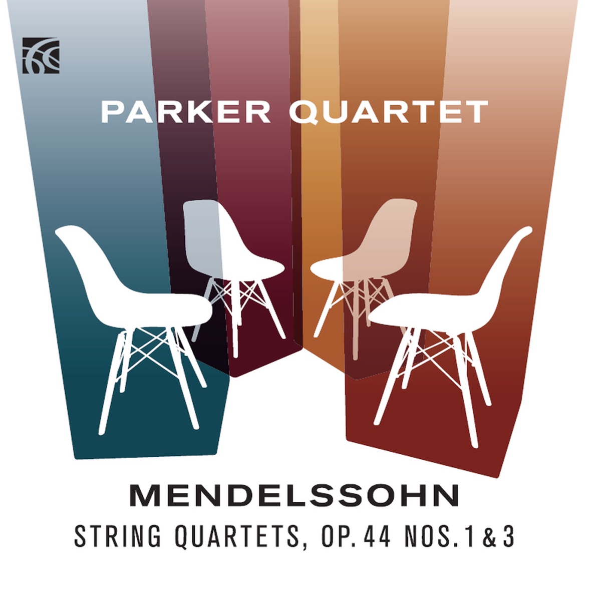 Mendelssohn: String Quartets, Op. 44 Nos. 1 & 3 by Parker Quartet album cover