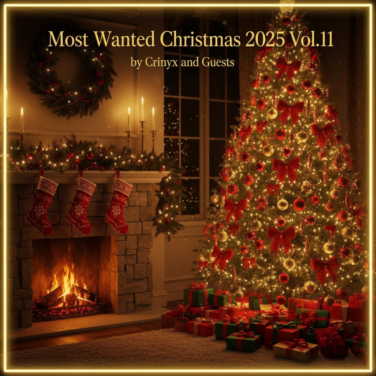 Most Wanted Christmas vol.11 (feat. KME BAND) by dj Crinyx album cover