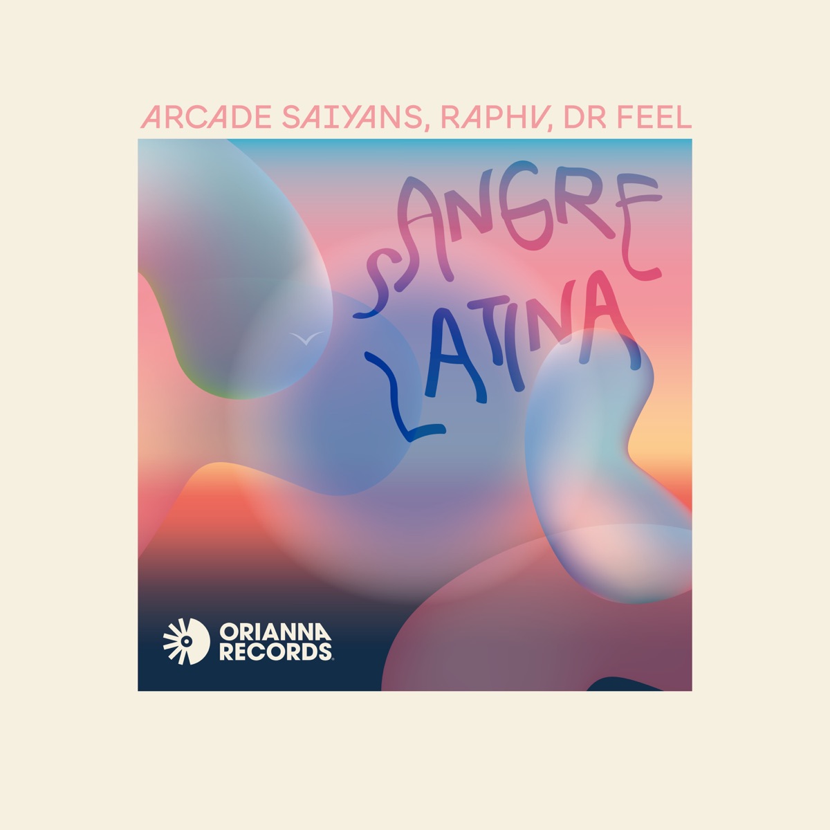 Sangre Latina - Single by Arcade Saiyans, RAPHV & Dr Feel album cover