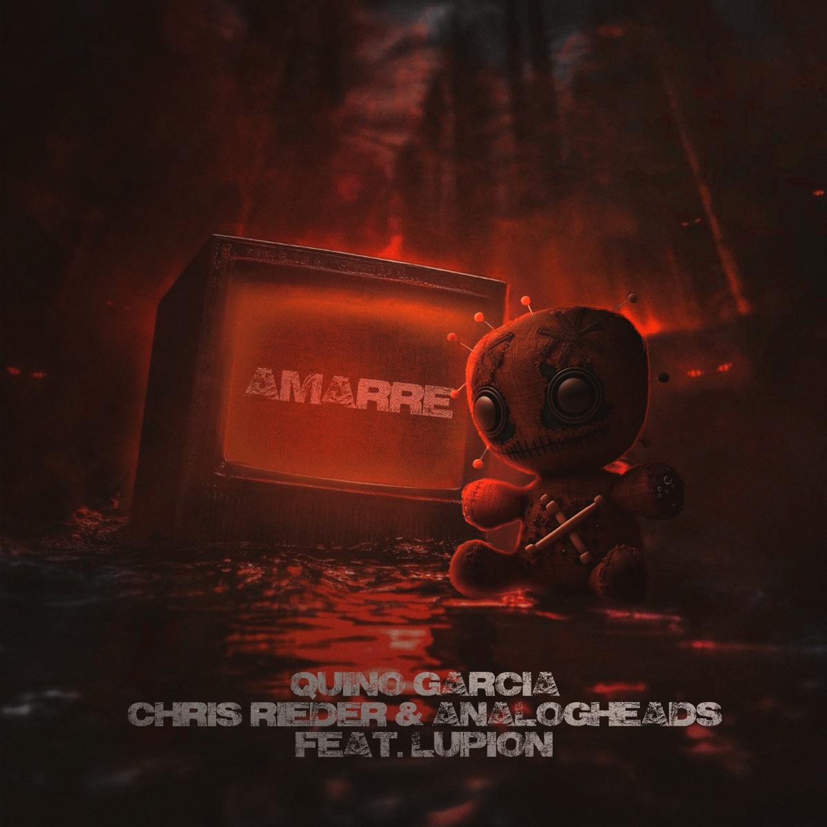 Amarre (feat. Lupion) [DIMELO QUINO #03] - Single by Quino Garcia, Chris Rieder & AnalogHeads album cover
