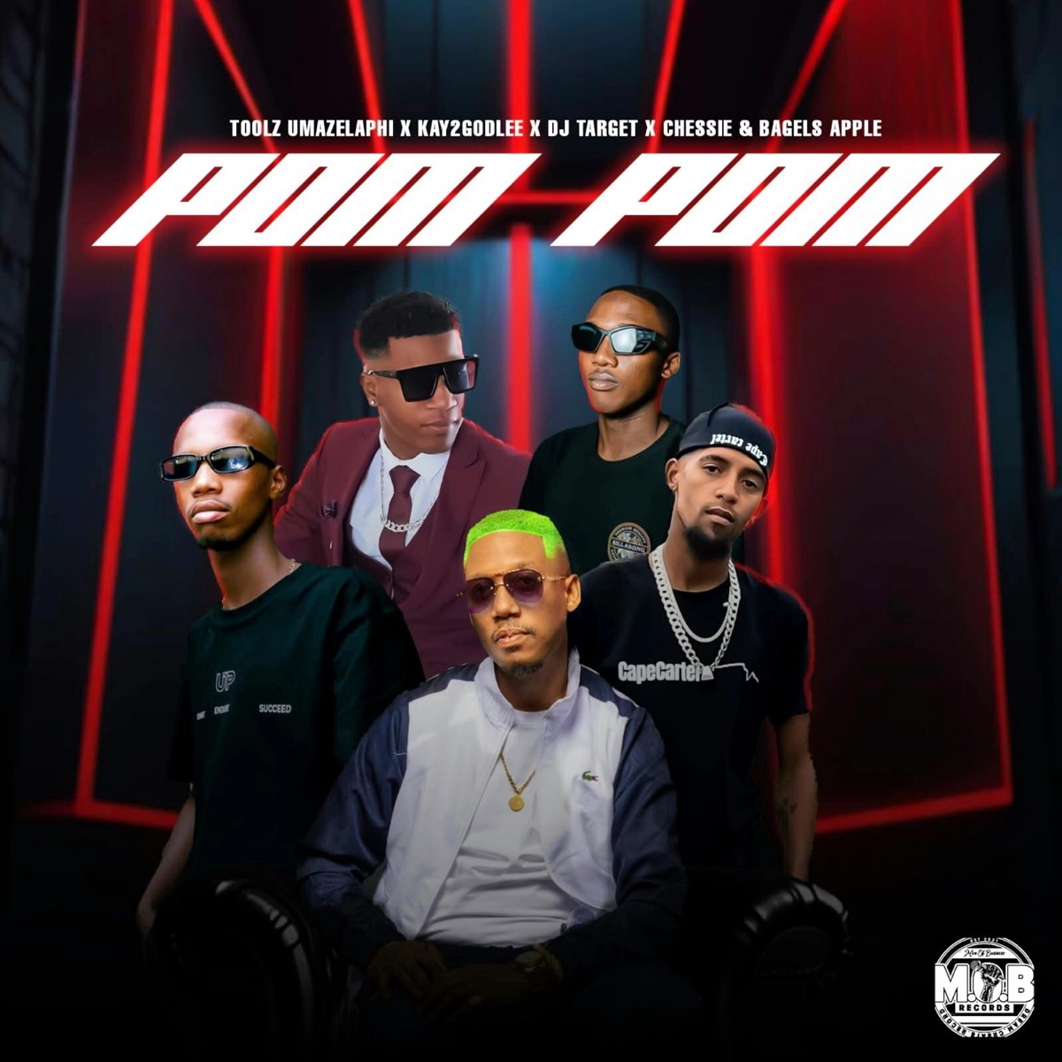 Pom Pom - Single by Kay2godlee, Toolz Umazelaphi, DJ Target & Chessie & Bagels Apple album cover