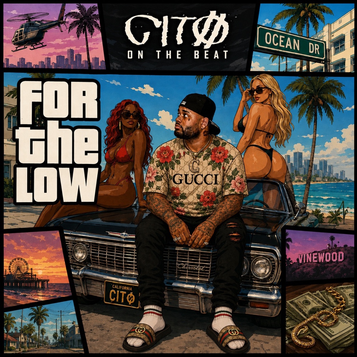 For The Low - Single by Citoonthebeat album cover