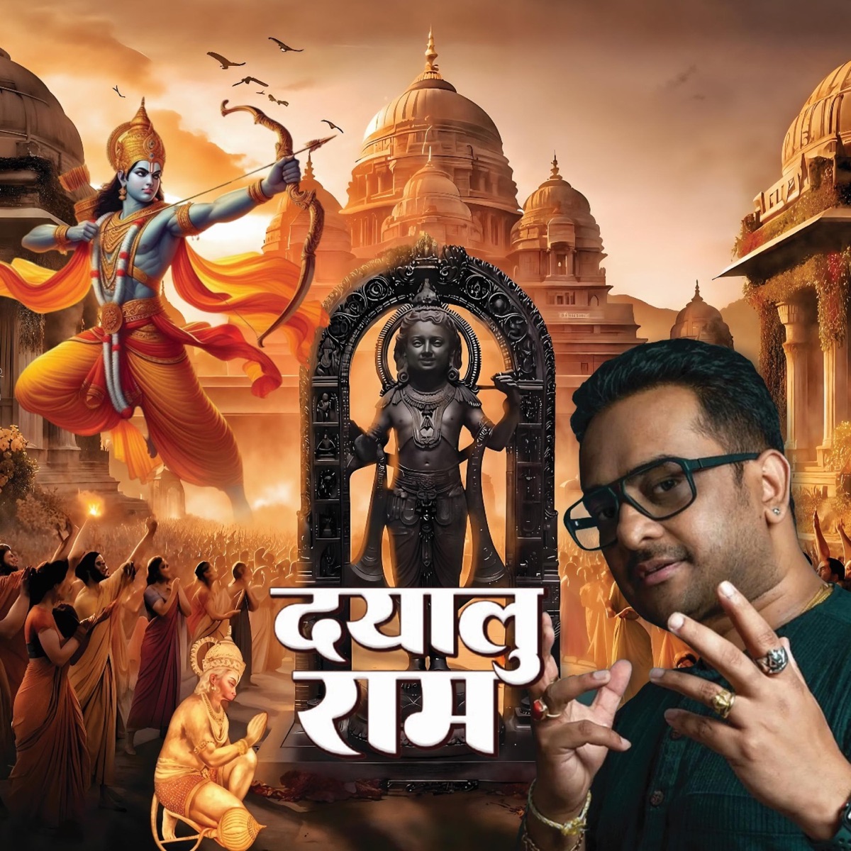 Dayalu Ram - Single by Krishna Beuraa album cover