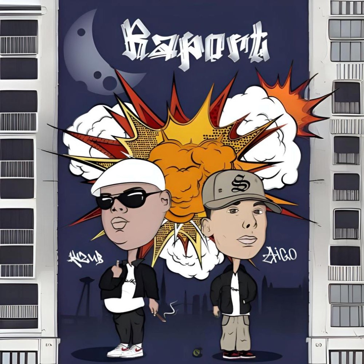Raport (feat. Adam Kazub & AIGO) - EP by NukeTown album cover