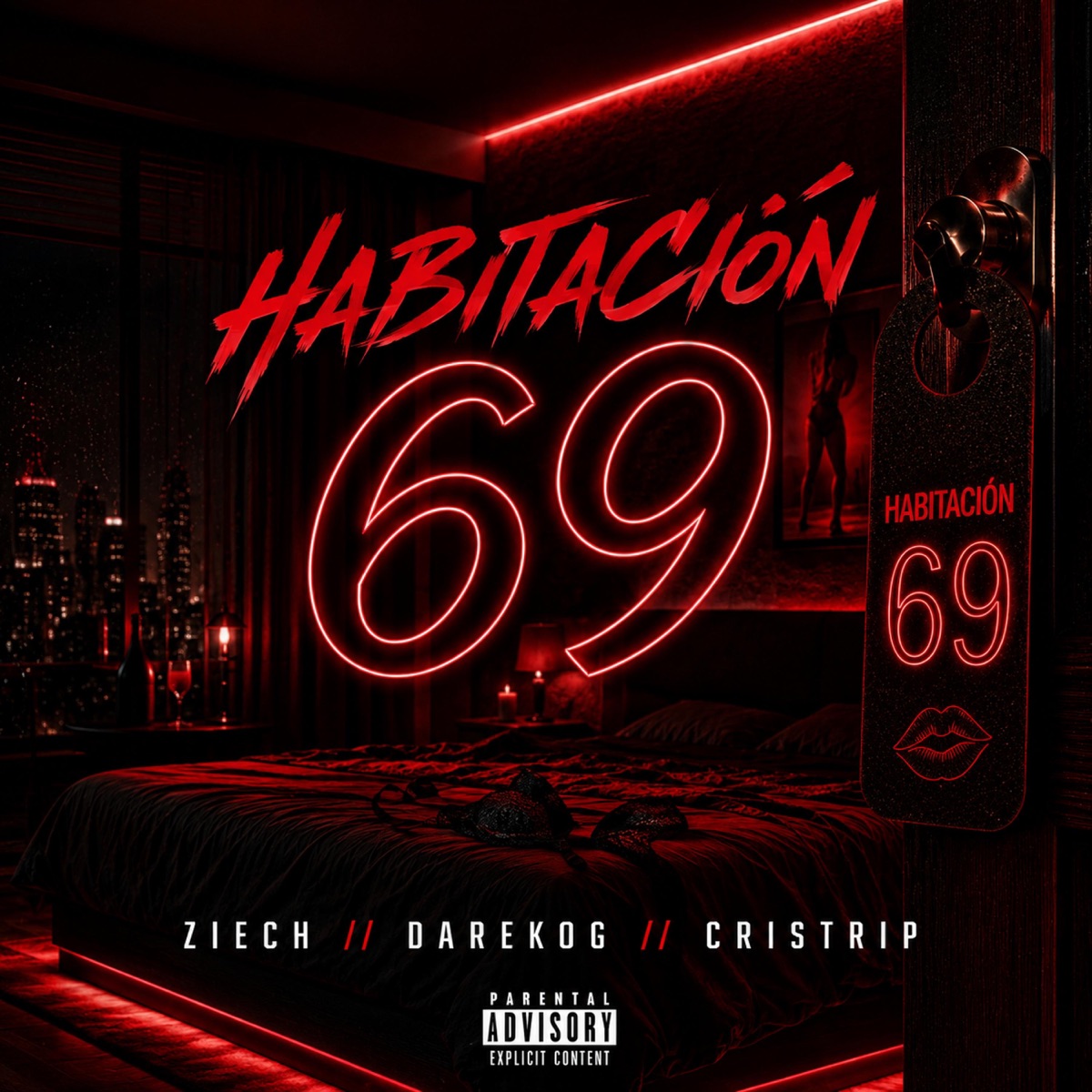 habitación 69 (feat. DarekOG & Cris Trip) - Single by Ziech Choco album cover