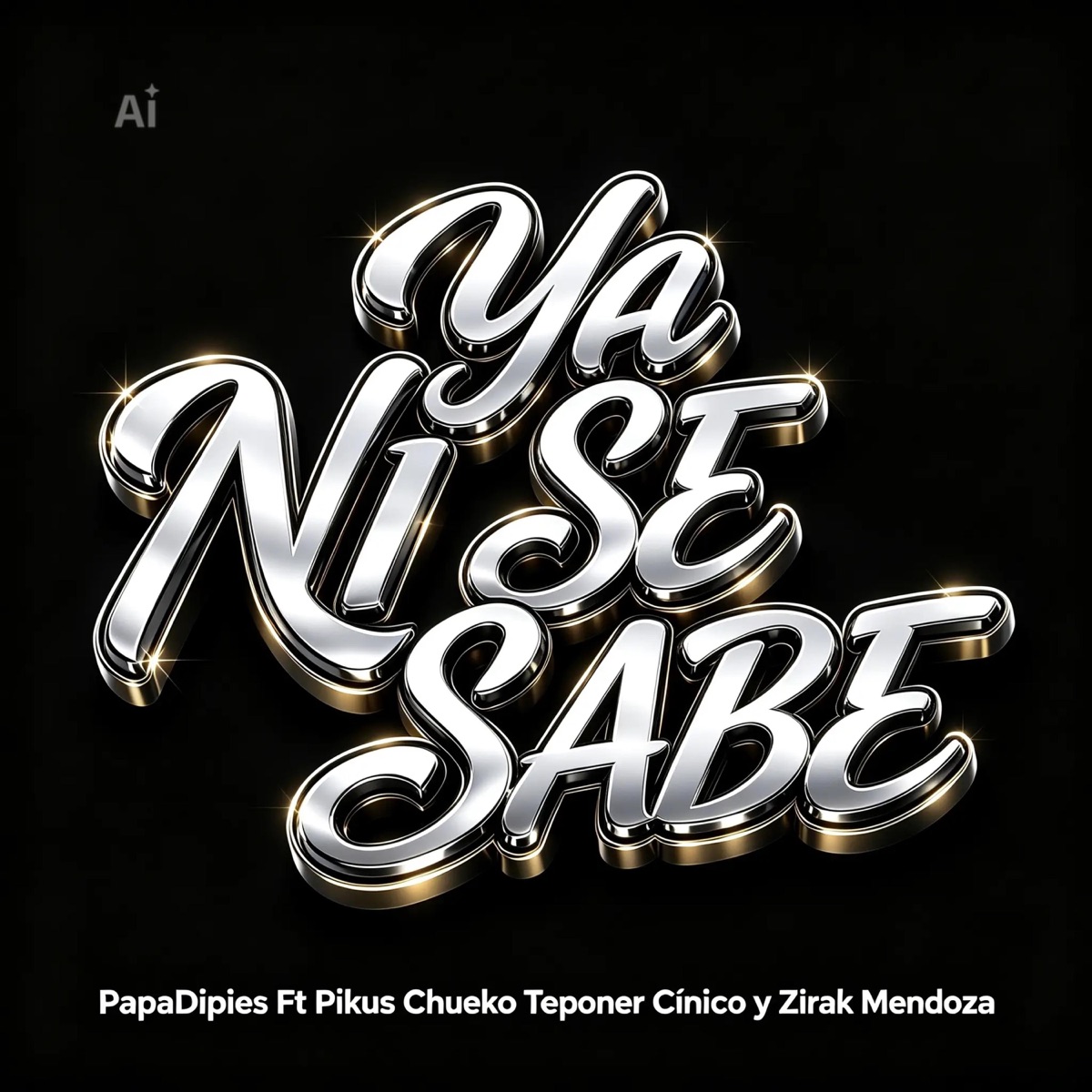 YA NI SE SABE (feat. Pikus, Chueko, Wins, Teponer, Cinico & Zirak Mendoza) - Single by PapaDipies album cover