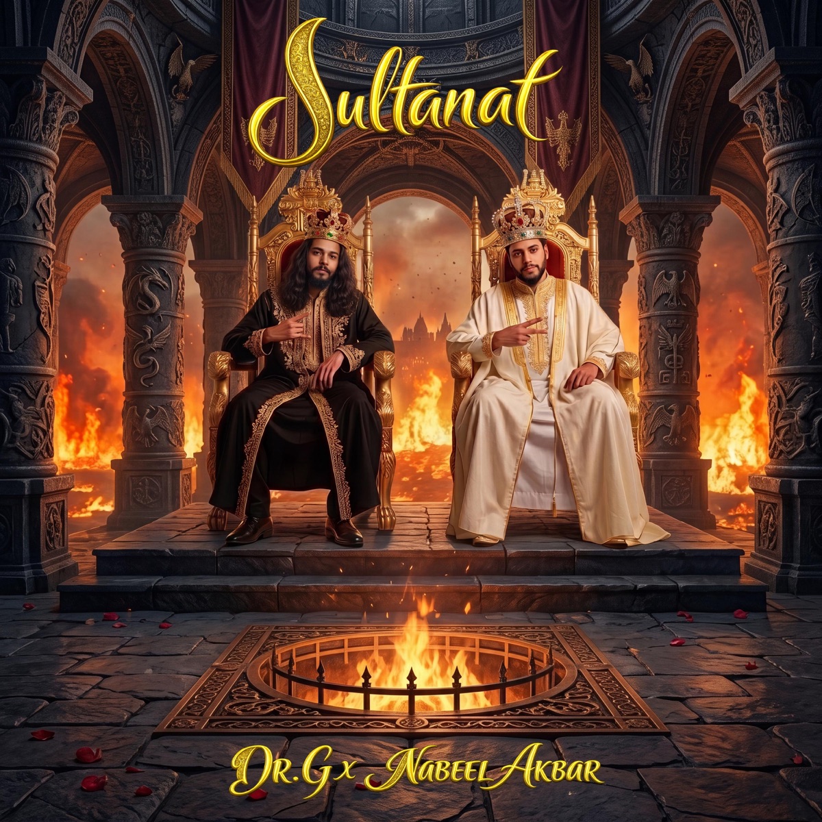 SULTANAT (feat. Nabeel Akbar) - Single by Dr. G the rapper album cover