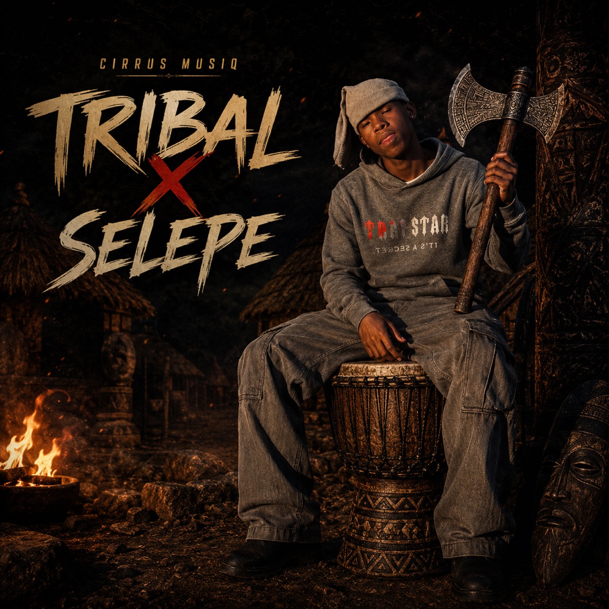Tribal X Selepe - Single by Cirrus MusiQ album cover