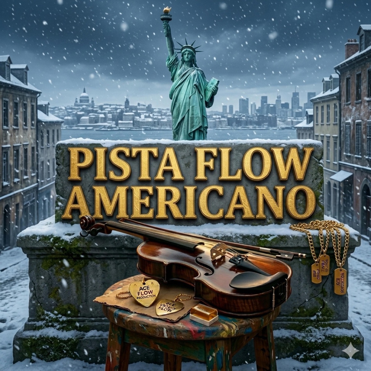 PIsta Flow Americano - Single by Yeral El De Lo Palo album cover