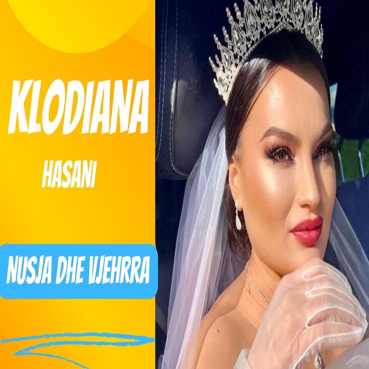 Nusja dhe vjehrra - Single by Klodiana Hasani album cover