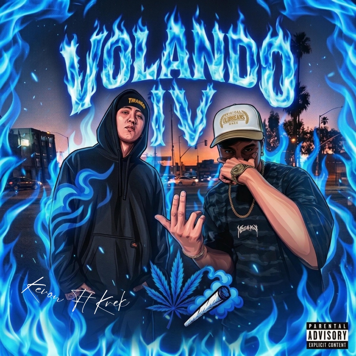 Volando IV (feat. Krek) - Single by Kevon album cover