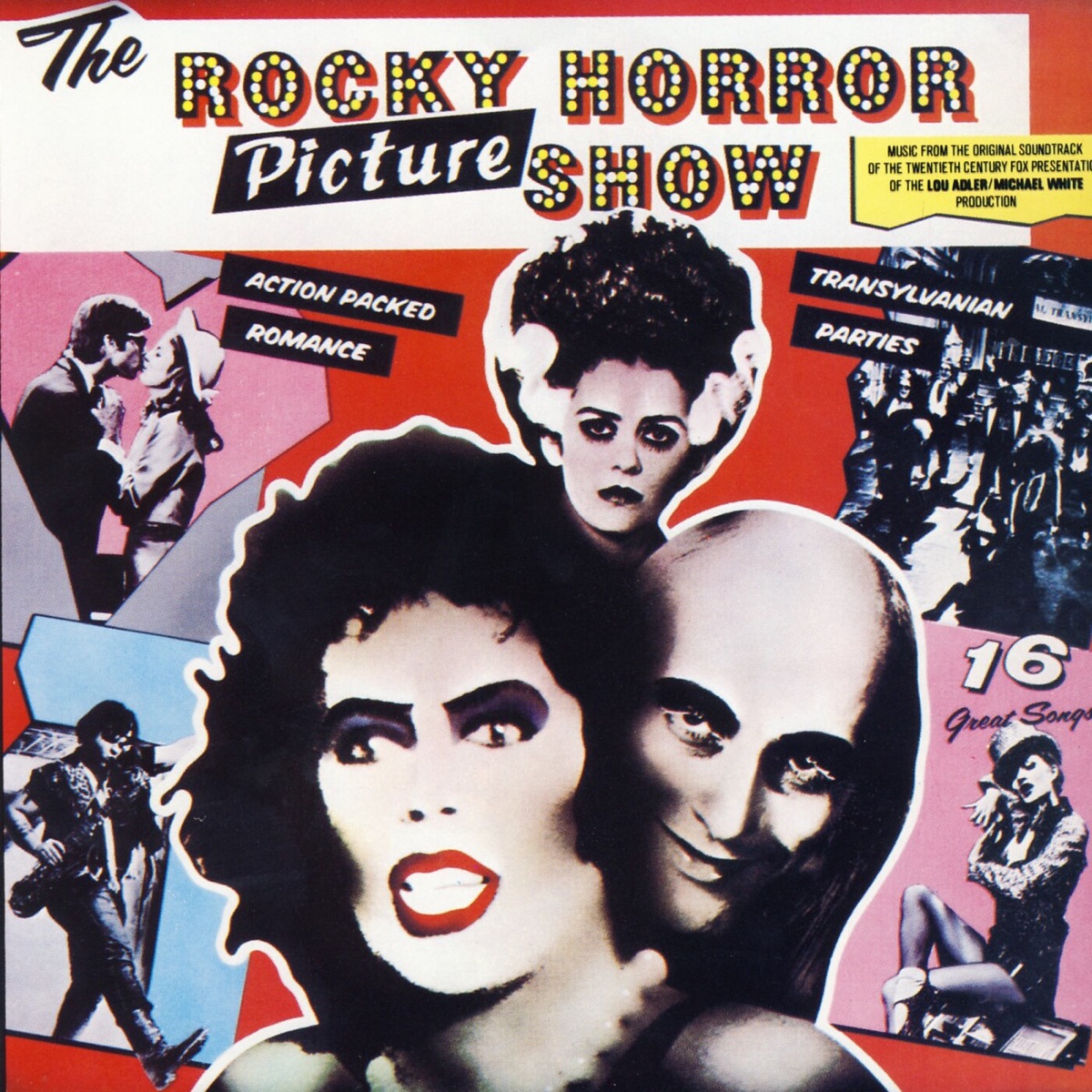 The Rocky Horror Picture Show - Original Soundtrack (Soundtrack from the Motion Picture) by The Rocky Horror Picture Show, Richard O'Brien & Richard Hartley album cover artwork