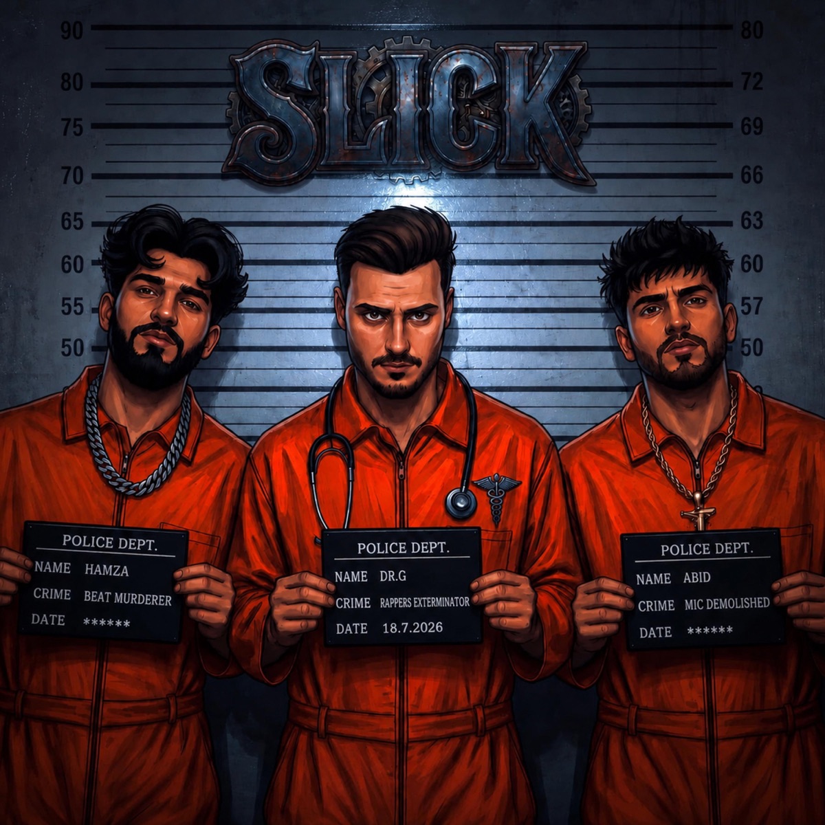 SLICK - Single by Dr. G the rapper album cover
