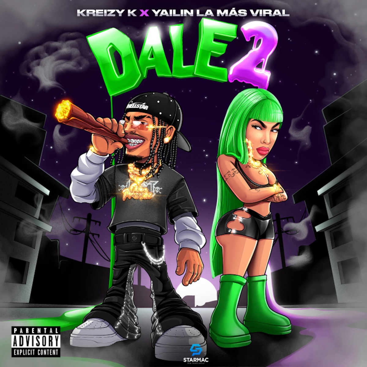 Dale 2 (Remix) - Single by Yailin la Mas Viral & Kreizy k album cover