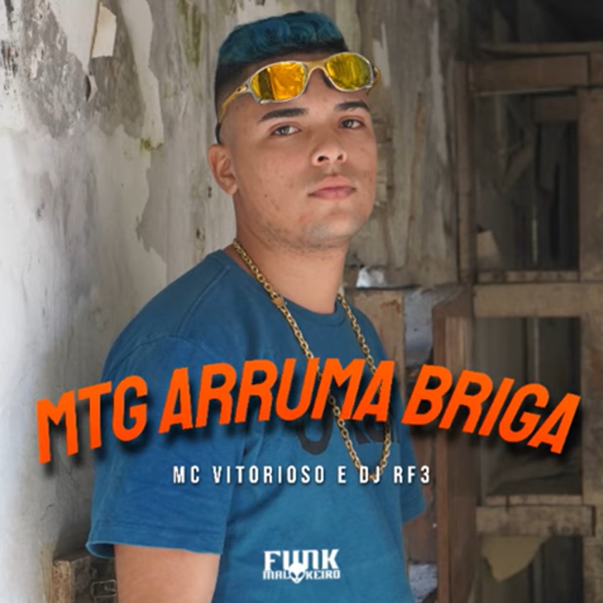 Mtg Arruma Briga - Single by MC Vitorioso, DJ RF3 & Funk Malokeiro album cover