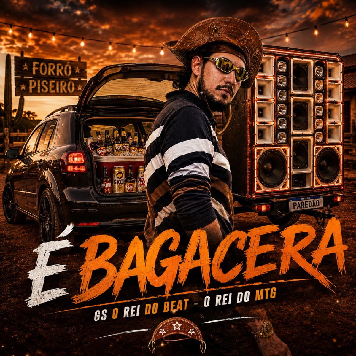 É Bagacera - Single by GS O Rei do Beat & O REI DO MTG album cover