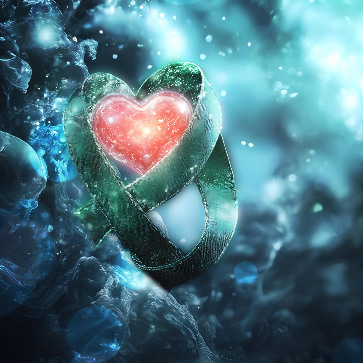 Heart of Infinite Light by Sean Evenett & Aurora Glowing album cover