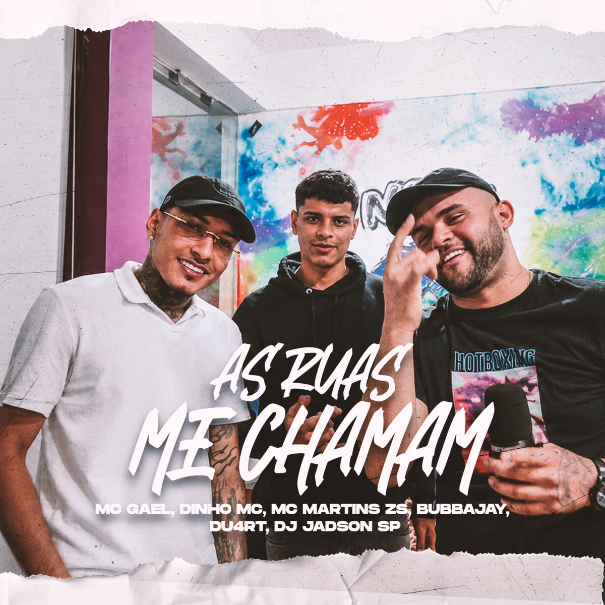 As Ruas Me Chamam (feat. DJ Jadson SP & Mc Martins Zs) - Single by Bubbajay, Du4rt, MC Gael & Dinho MC album cover