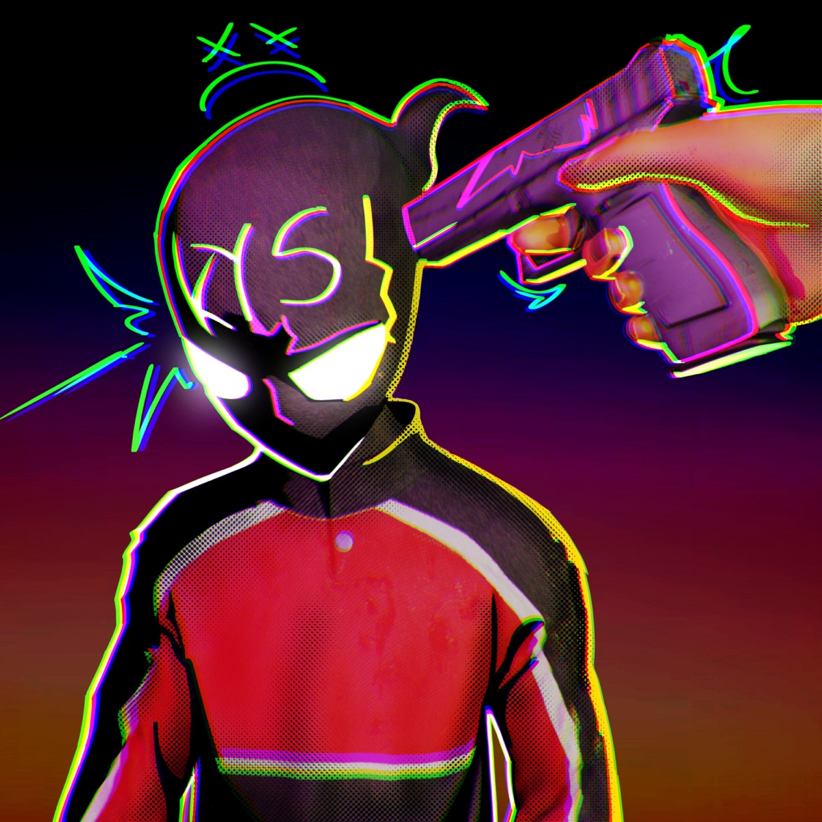 Handgun (feat. Anti-social) - Single by LIL$ILCHAIN album cover
