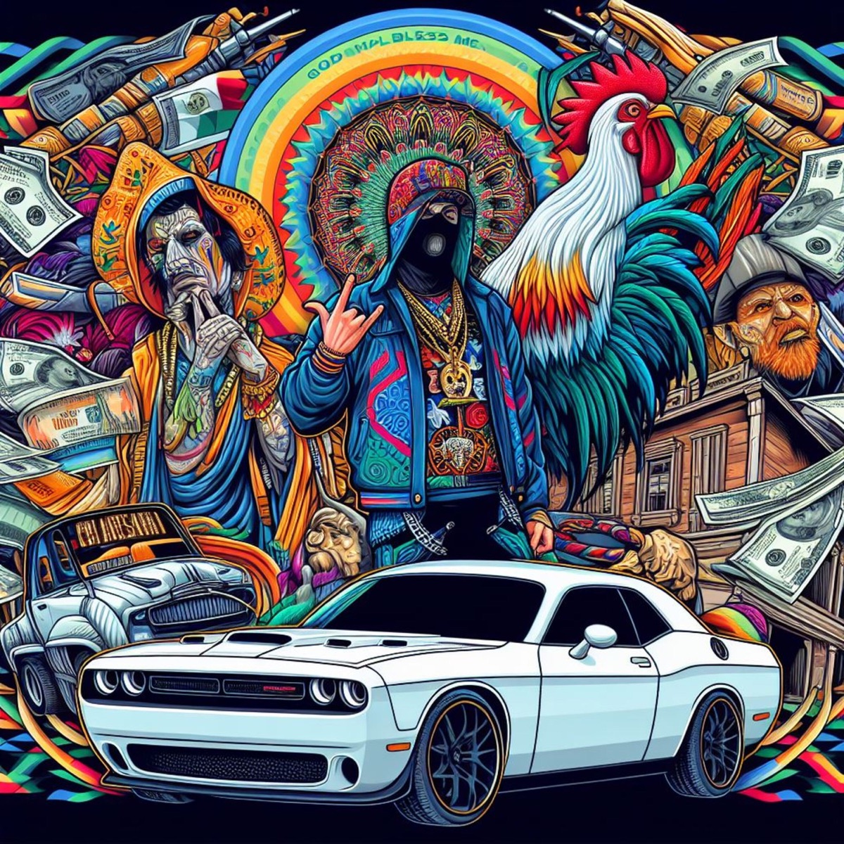 Dios Me Bendice - Single by Trippy Playa album cover