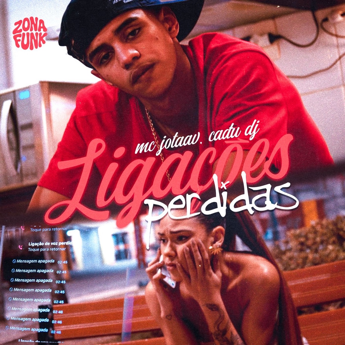 Ligações Perdidas - Single by Mc jotaaV & Cadu DJ album cover