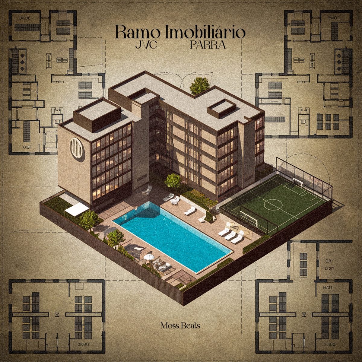 Ramo Imobiliário - Single by JVC, P4RRA & Moss Beats album cover