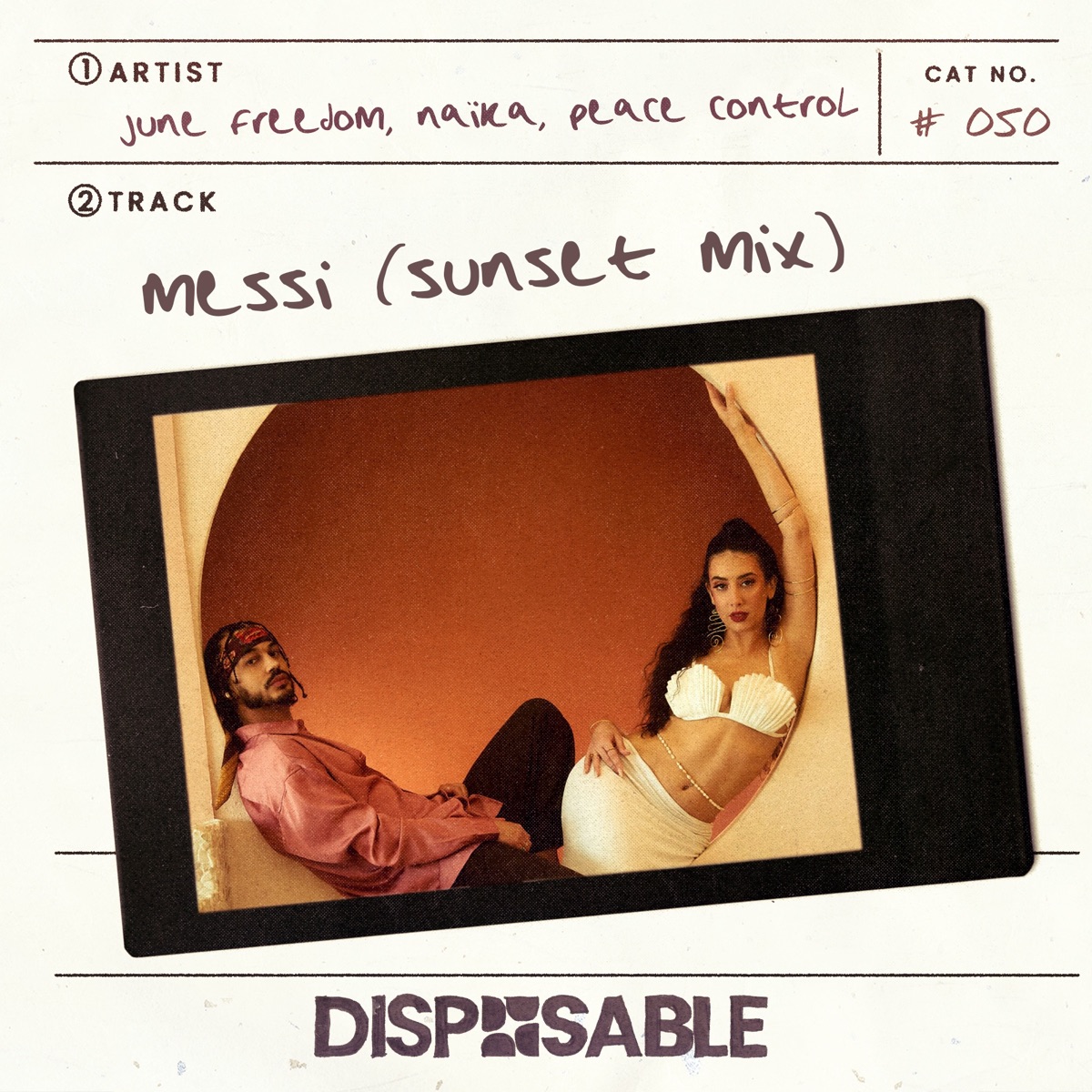 Messi (Sunset Mix) - Single by June Freedom, Naïka & Peace Control album cover