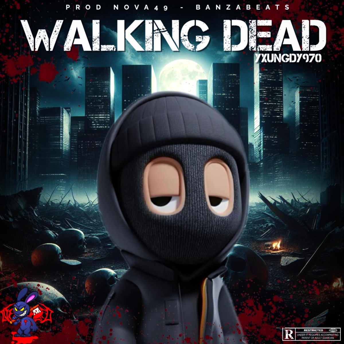 Zombie (feat. nova49 & Banzabeats) - Single by Yxungdy970 album cover