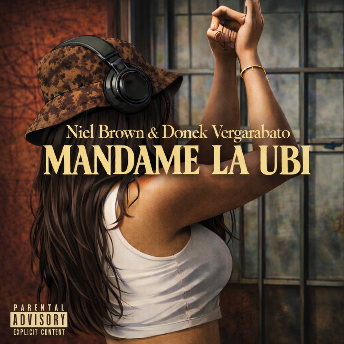 Mandame La Ubi - Single by Niel Brown & Donek Vergarabato album cover