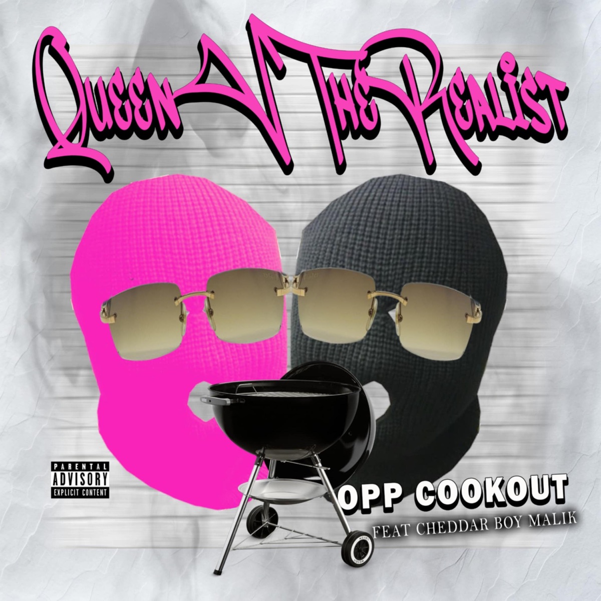 OPP COOKOUT (feat. Cheddar Boy Malik) - Single by Queen V the Realist album cover