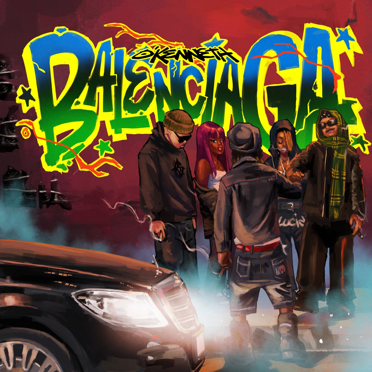BALENCIAGA - Single by O'Kenneth album cover