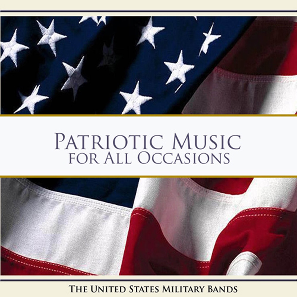 Patriotic Music for All Occassions by Various US Military Bands album cover