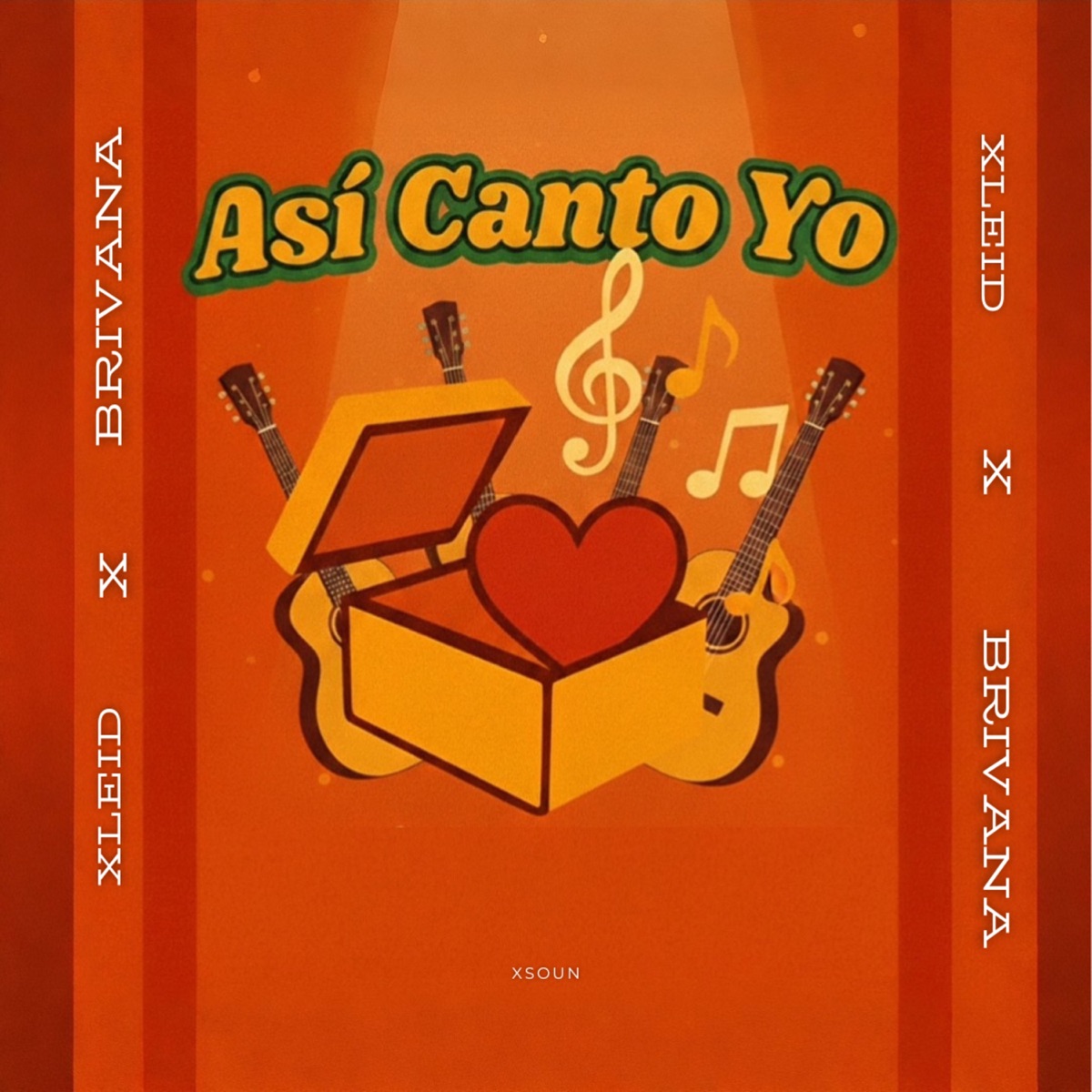 Así Canto Yo - Single by XLeid & Brivana album cover