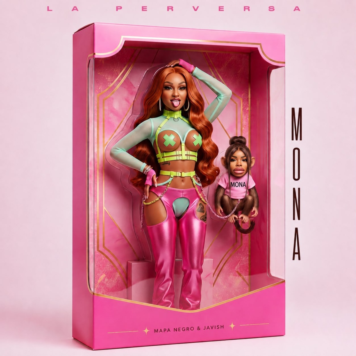 Mona - Single by La Perversa, Javish & Mapa Negro album cover