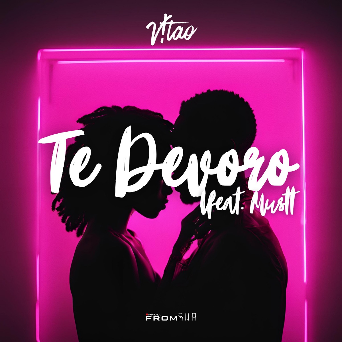Te Devoro - Single by V!tão, FROM RUA PROD & Mustt album cover