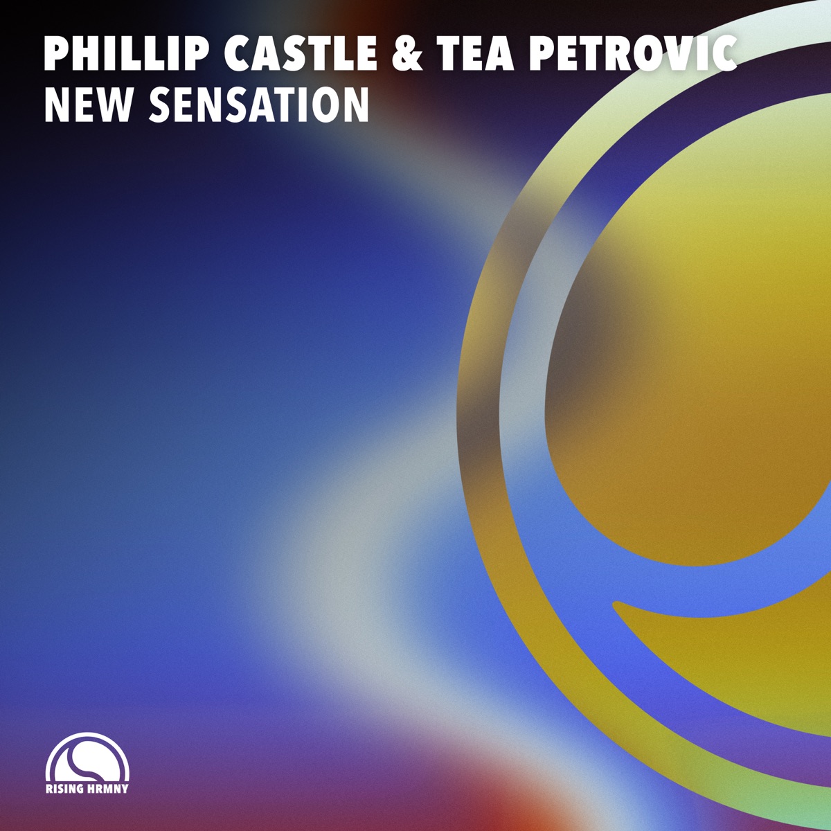 New Sensation - Single by Phillip Castle & Tea Petrovic album cover