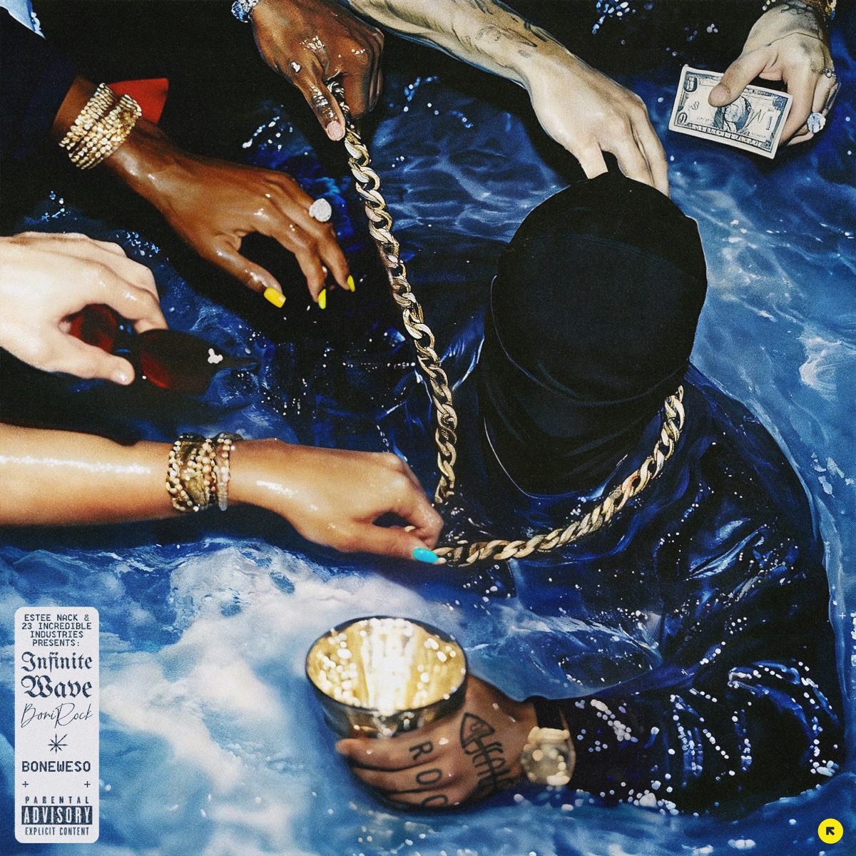 INFINITE WAVE by BoriRock, BoneWeso & Estee Nack album cover