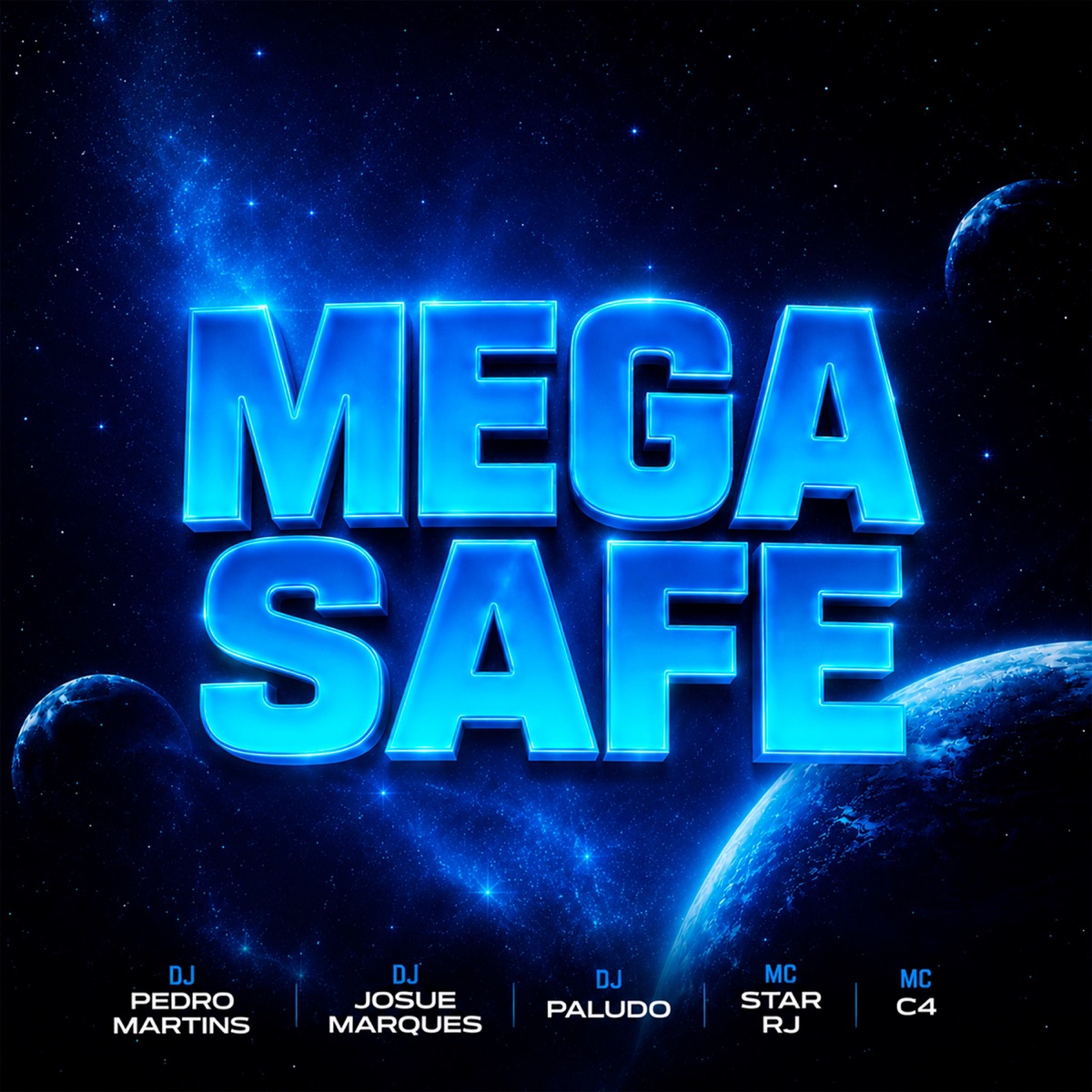 Mega Safe (feat. MC C4) - Single by DJ PEDRO MARTINS, DJ JOSUE MARQUES, DJ Paludo & MC Star Rj album cover