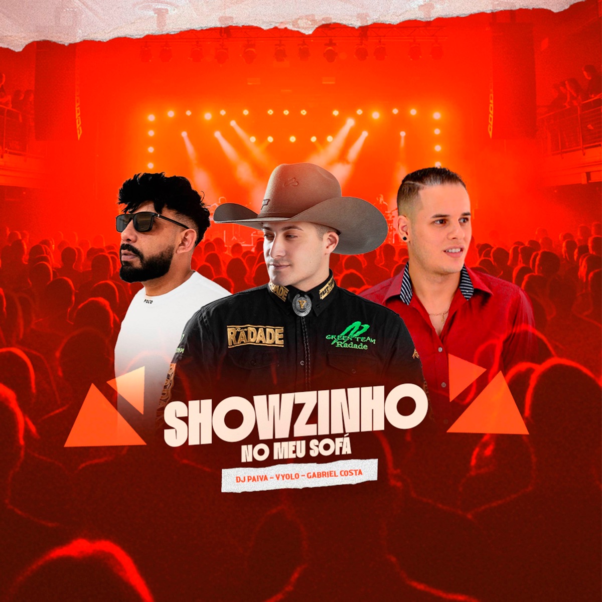 Showzinho no Sofá - Single by VYOLO, Dj Paiva & Gabriel Costa album cover