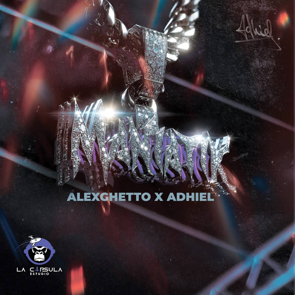 ManiatiK - Single by Adhiel & AlexGhetto album cover