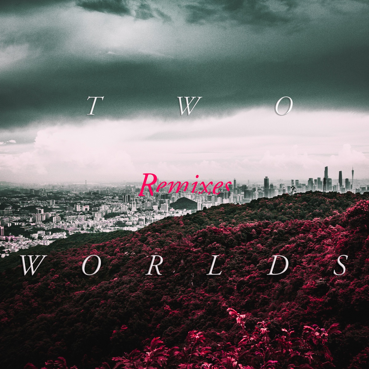 Two Worlds (Remixes) - EP by Axel Thesleff album cover