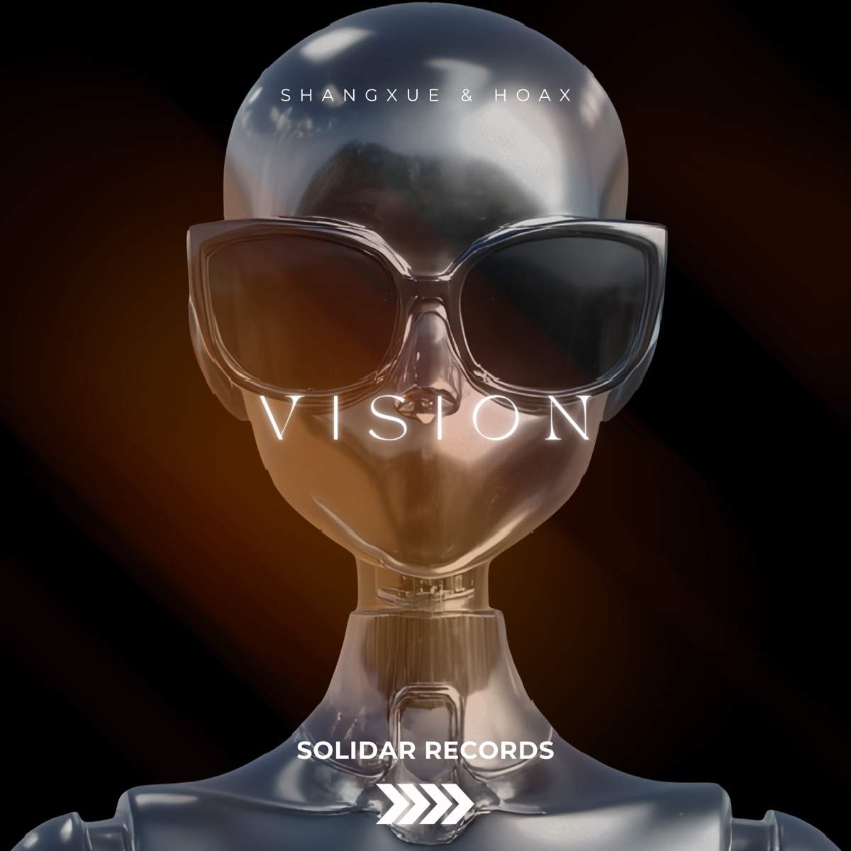 Vision - Single by Solidar Recordings, Shangxue & HOAX album cover